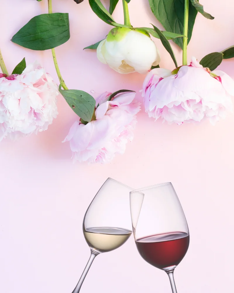 Flowers and Wine
